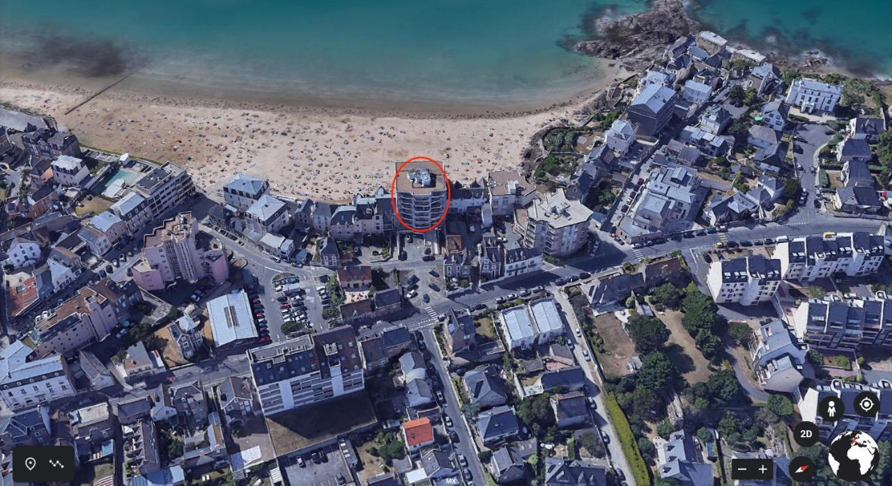 Appartement Les Pieds Dans L'Eau - Residence Sur La Plage Saint-Malo Eksteriør billede