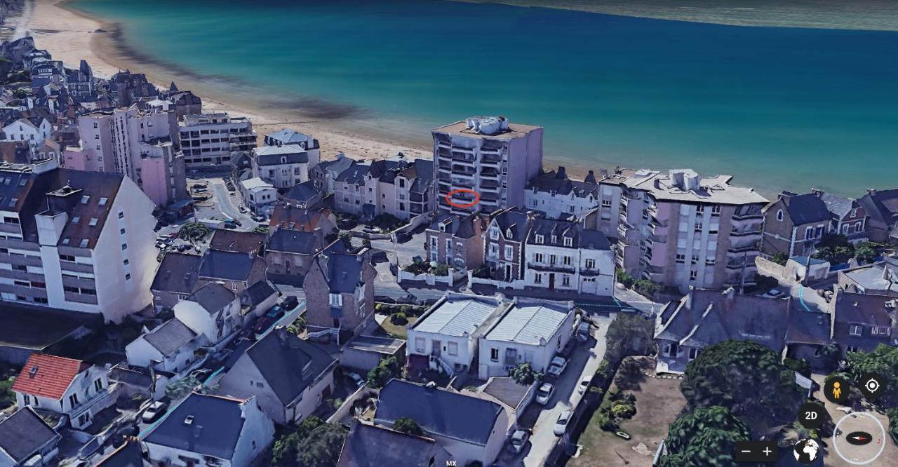 Appartement Les Pieds Dans L'Eau - Residence Sur La Plage Saint-Malo Eksteriør billede