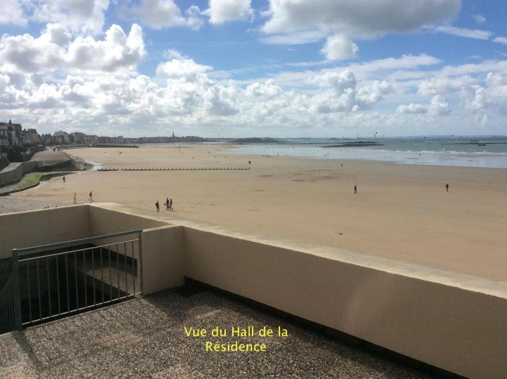 Appartement Les Pieds Dans L'Eau - Residence Sur La Plage Saint-Malo Eksteriør billede